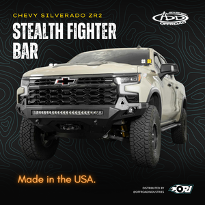 Addoffroad Stealth Fighter Bar Chevy Silverado ZR2