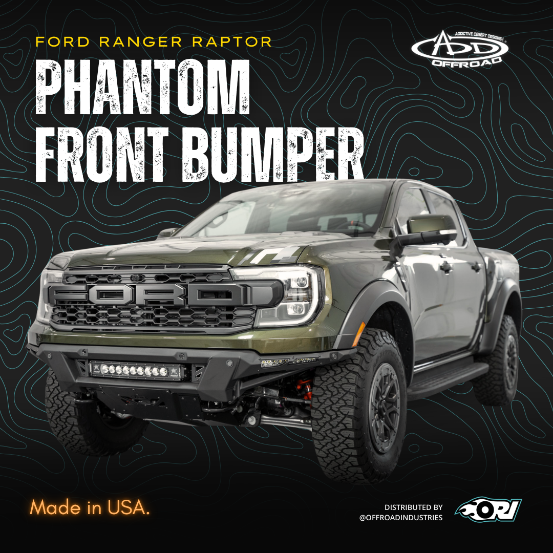 Addoffroad 2024+ FORD RANGER RAPTOR PHANTOM FRONT BUMPER