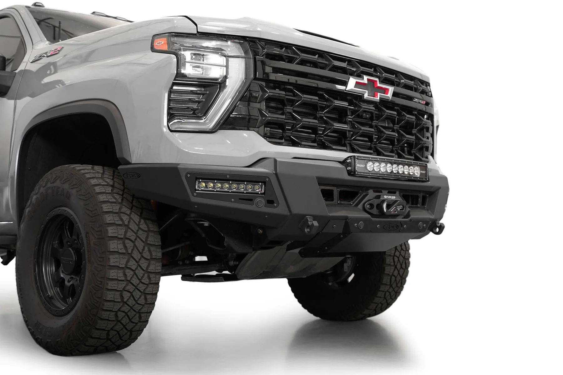 Addoffroad 2024+ Chevy Silverado 2500/3500 Phantom Winch Front Bar