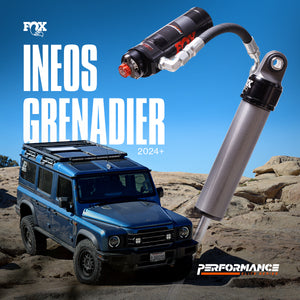 FOX INEOS GRENADIER PERFORMANCE ELITE SERIES 2.5 RESERVOIR FRONT SHOCK - ADJUSTABLE