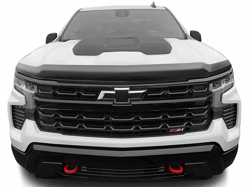 AVS Chevrolet Silverado ZR2 Bonnet Protector Smoke - Offroad Industries