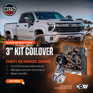 BDS 3" Coilover Suspension Kit Chevrolet Silverado 2500HD/3500HD 2020+