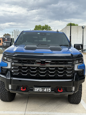 AVS Chevrolet Silverado ZR2 Bonnet Protector Smoke