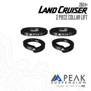 Peak 2024+ Toyota Landcruiser LC250 2 Piece Collar Lift