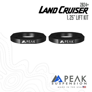 Peak 2024+ Toyota Landcruiser LC250 1.25″ Lift Kit