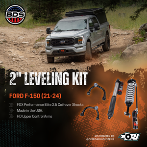 BDS 2 Inch Leveling Kit | 2.5 Performance Elite Series | Ford F150 (21-25)