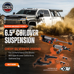 BDS - 6.5 Inch Lift Kit | FOX 2.5 Coil-Over Conversion | Chevy Silverado Or GMC Sierra 2500HD/3500HD (20-24)